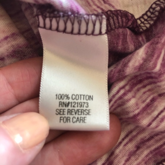 Simply Vera Vera Wang Abstract Print Top - Picture 5 of 7